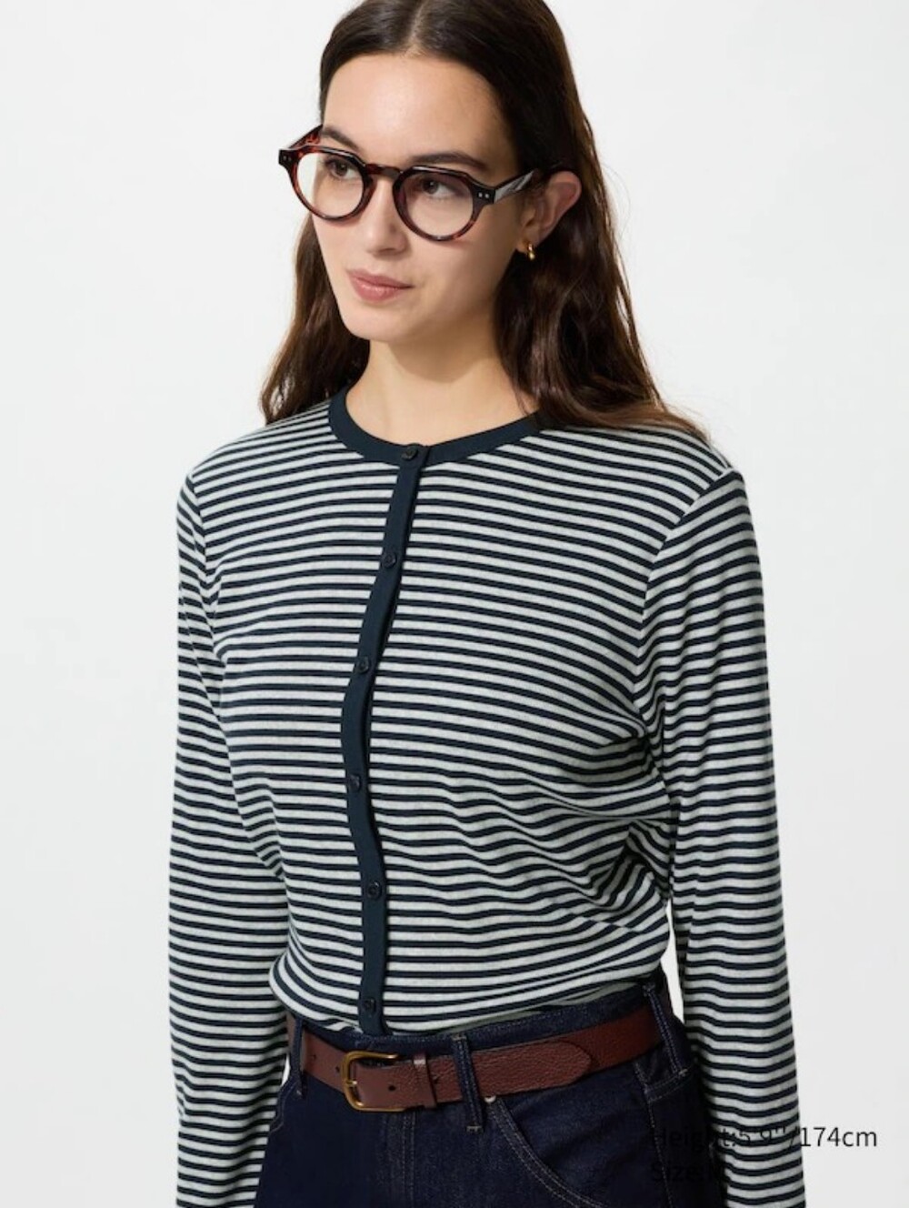 uniqlo Striped cardigan